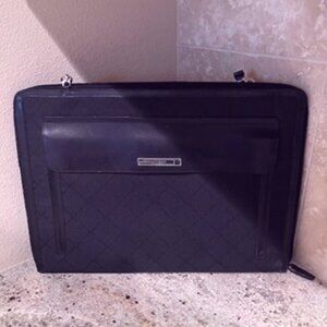 St John Slim Portfolio Case - Black